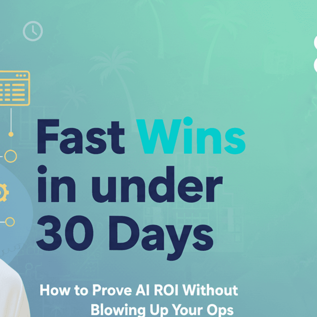 Elevate AI Consulting: Fast Wins in under 30 Days: How to Prove AI ROI Without Blowing Up Your Ops — If you give me 30