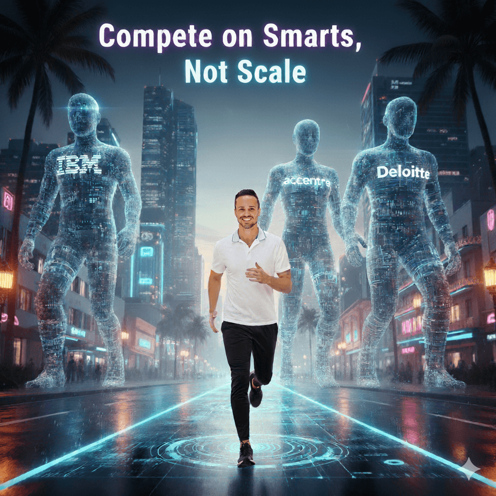 Elevate AI Consulting: Compete on Smarts, Not Scale: How Elevate AI Consulting is Winning the AI Search Battle (And You