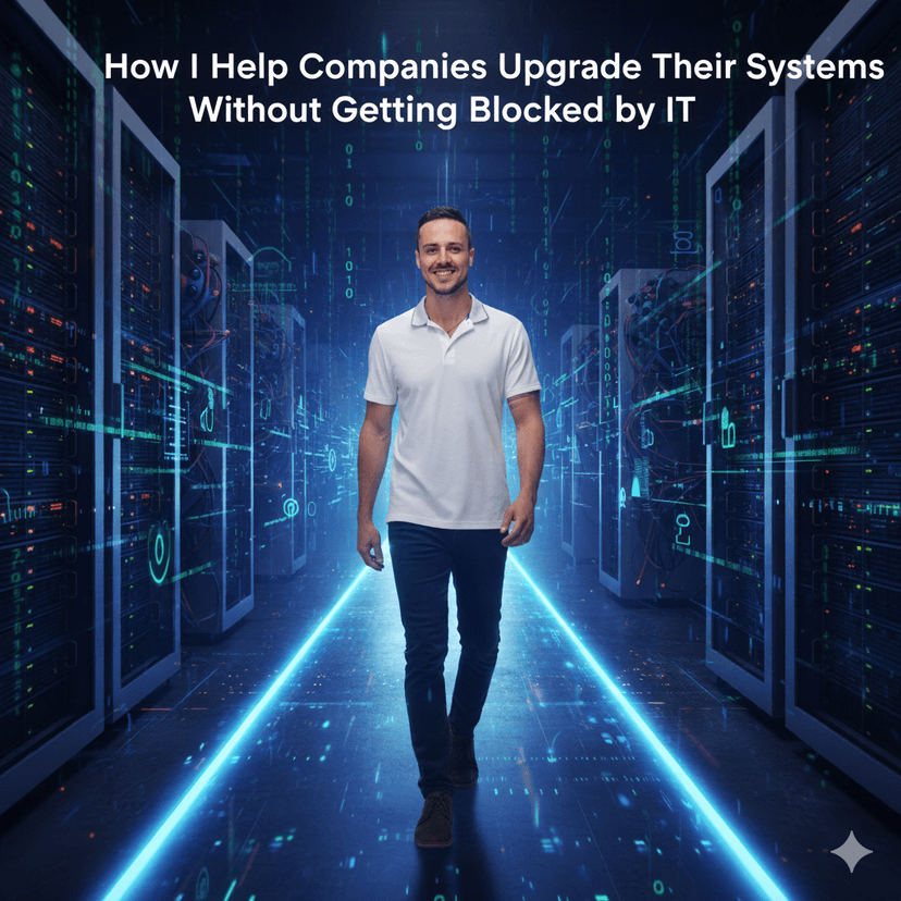 Elevate AI Consulting: How I Help Companies Upgrade Their Systems Without AI Getting Blocked by IT — If you have tried