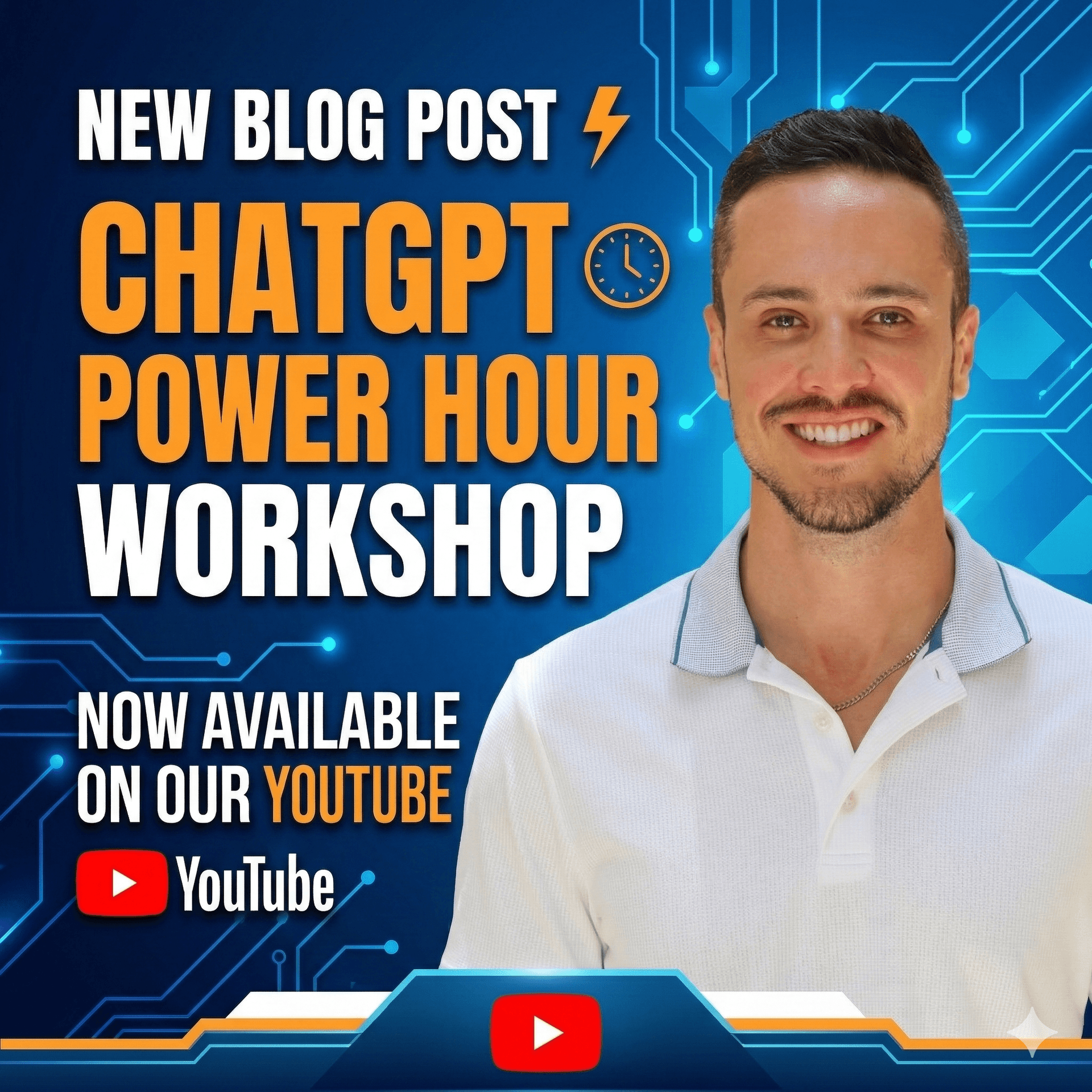Elevate AI Consulting: FREE ChatGPT Power Hour Workshop Posted on Our Youtube! — Watch the free ChatGPT Power Hour