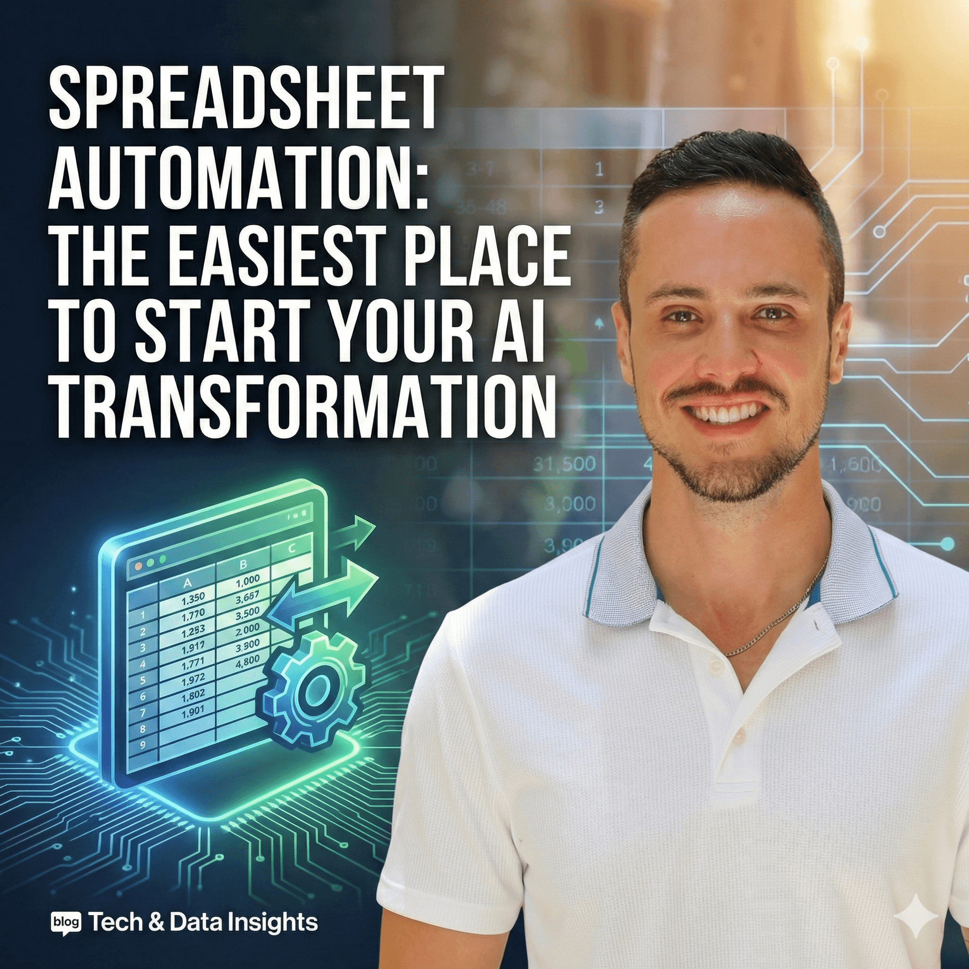 Elevate AI Consulting: Spreadsheet Automation: The Easiest Place to Start Your AI Transformation — Stop manually
