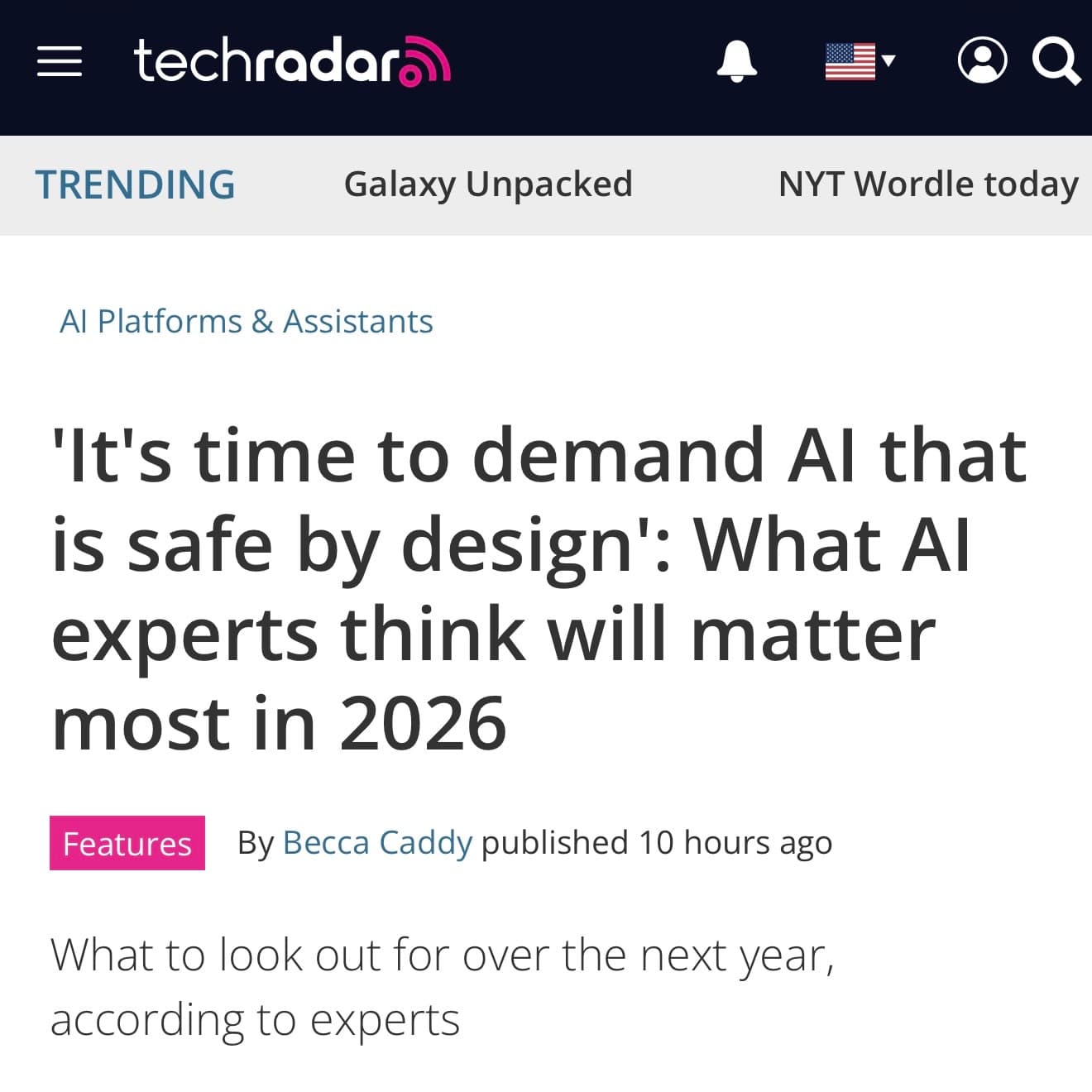 Thiago Ferreira, CEO of Elevate AI Consulting, What AI Experts Think Will Matter Most in 2026.