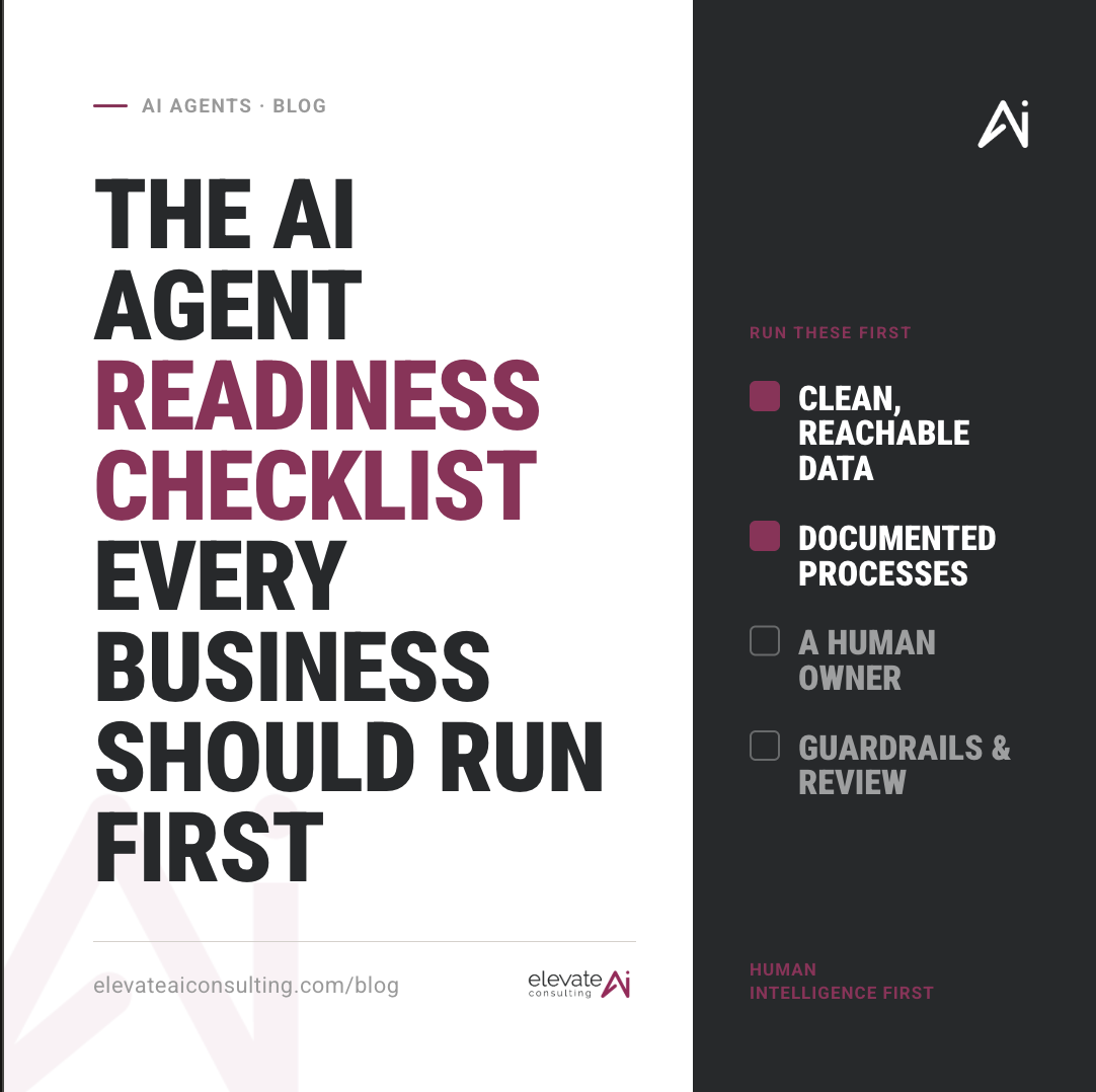 The AI Agent Readiness Checklist Every Business Should Run