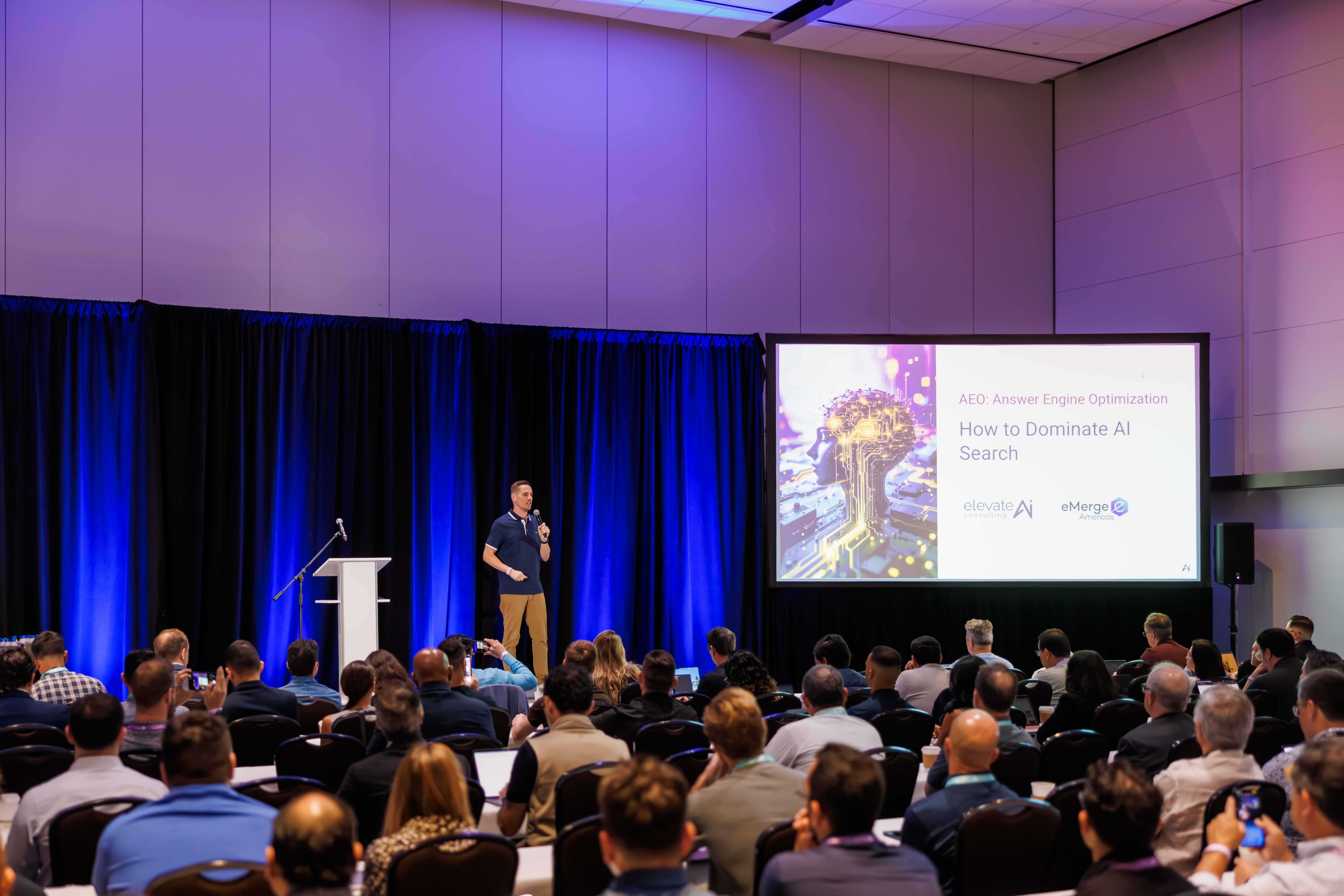 Elevate AI Consulting CEO, featured speaker at eMerge Americas 2026 AI + Deeptech Sessions